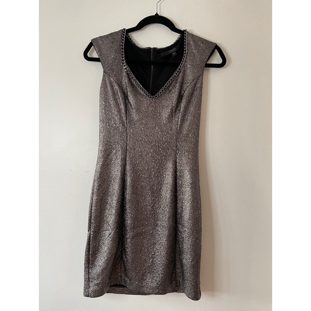 Guess Dress, Size S, Silver